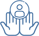 100% client focus icon