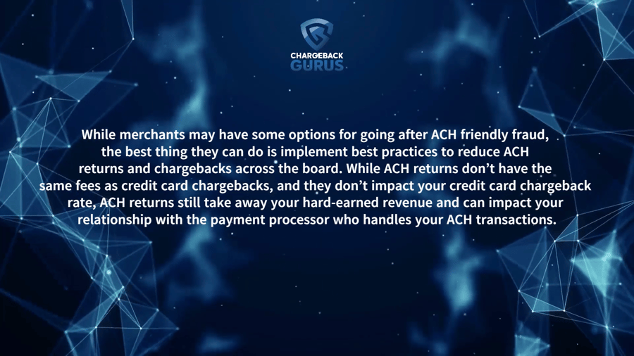 ACH Chargeback fees