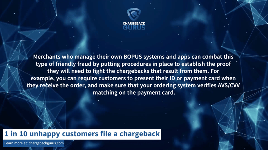 BOPUS fraud