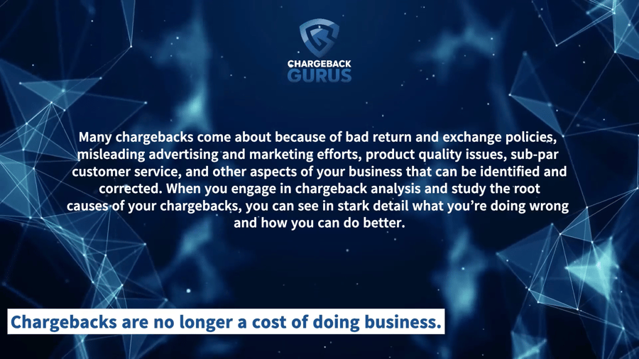 Bank of America Chargeback Reasons