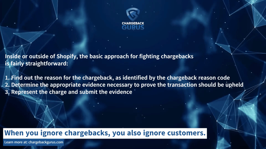 Fighting Shopify chargebacks
