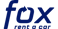 Fox Rent A Car New Logo Blue