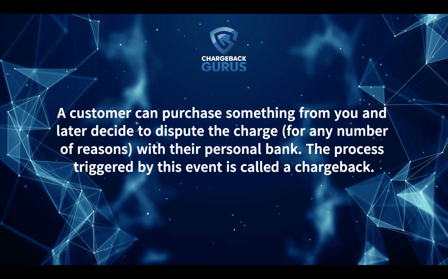 Chargeback Initiation