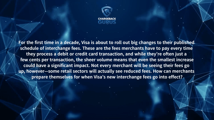 What are Visa Interchange fees?