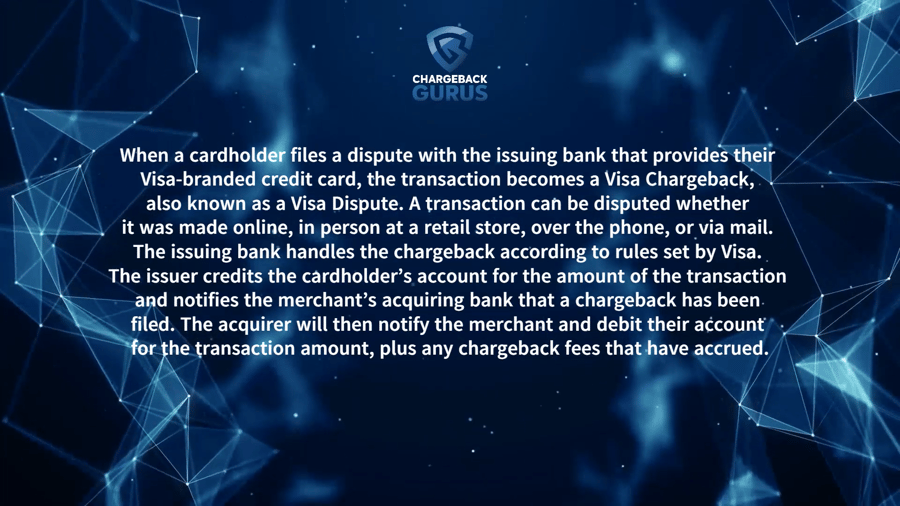 Visa chargeback fees