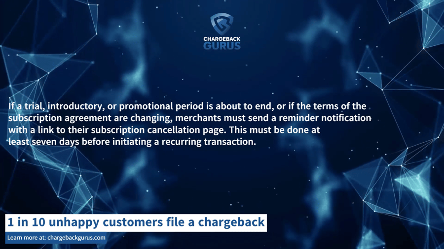 misrepresentation chargebacks