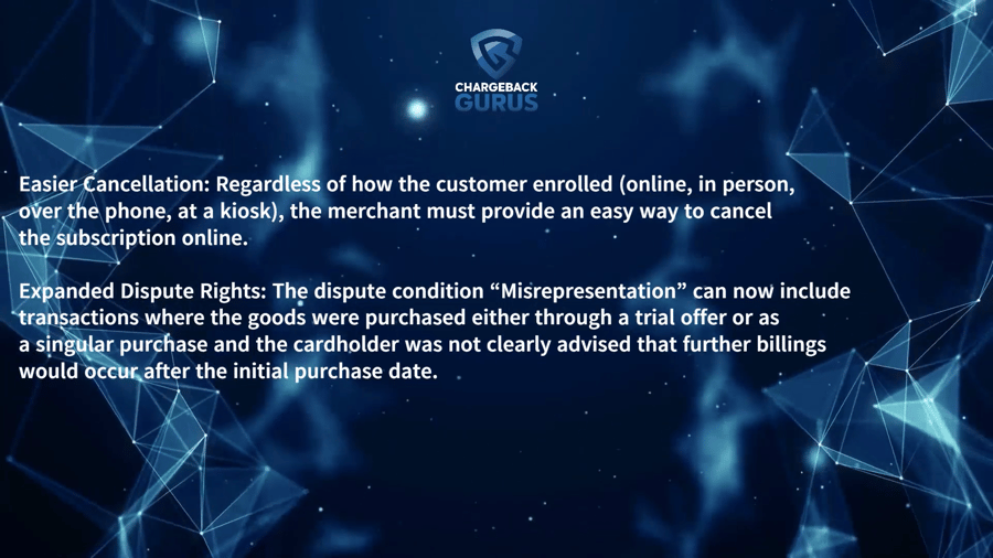 subscription trial chargebacks