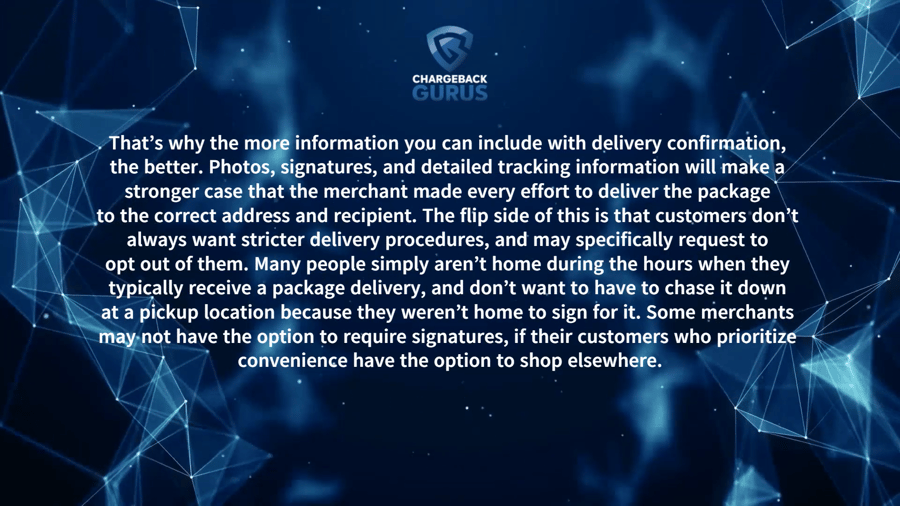 merchandise not received reason code