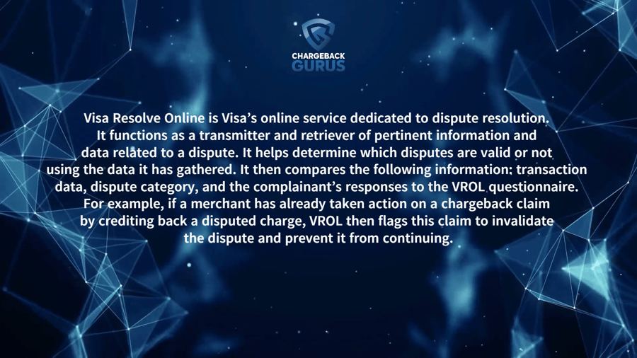 What is Visa Resolve Online