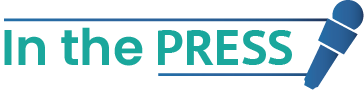 In the Press blue