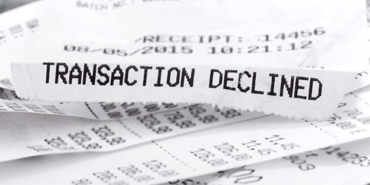 credit card decline codes