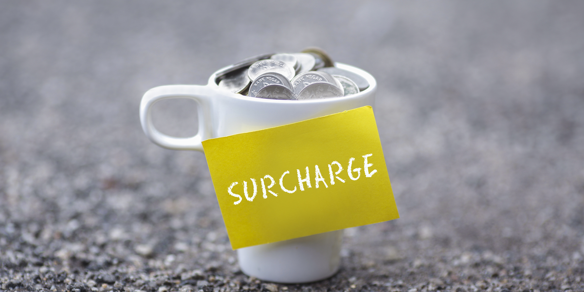 credit card surcharge
